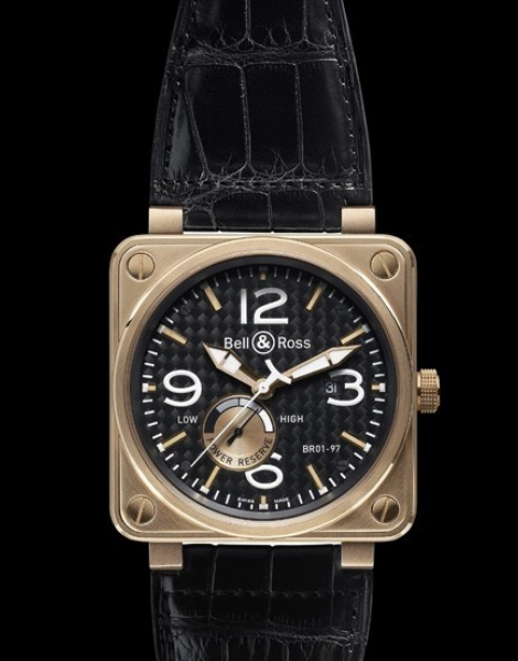 Bell & Ross BR 01-97 Pink Gold BR0197-PINK Replica Watch